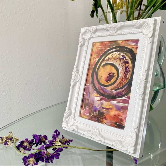 Lovely Star Original Watercolor Painting - Picture 1 of 7